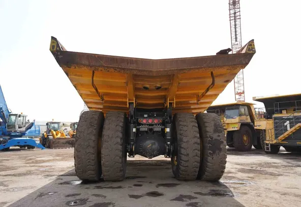 2020 Komatsu HD785-7 Rigid Dump Truck Rear View - RD-0490