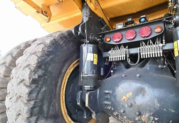 2020 Komatsu HD785-7 Rigid Dump Truck Undercarriage View - RD-0490