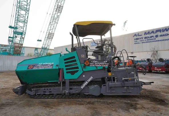 2020 Vögele 0763 Super 1400 Track Paver Left View - AS-0054