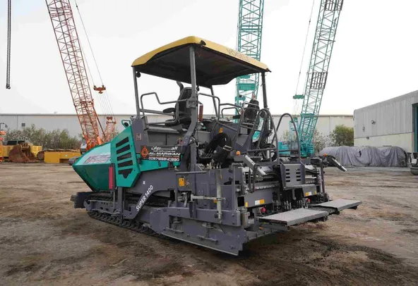 2020 Vögele 0763 Super 1400 Track Paver Rear Left View - AS-0054