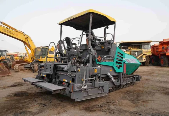 2020 Vögele 0763 Super 1400 Track Paver Rear Right View - AS-0054