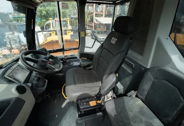 2020 Caterpillar 745 Articulated Dump Truck Inside Cabin View