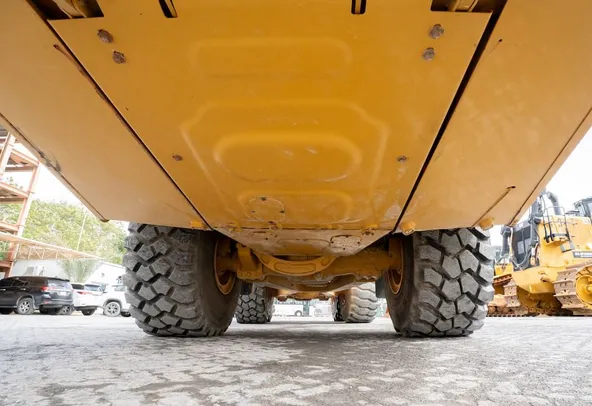 2020 Caterpillar 745 Articulated Dump Truck Under carriage View