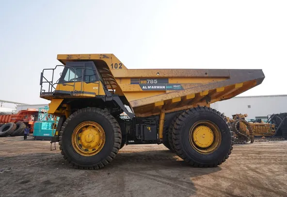 2022 Komatsu HD785-7 Rigid Dump Truck Left Side View
