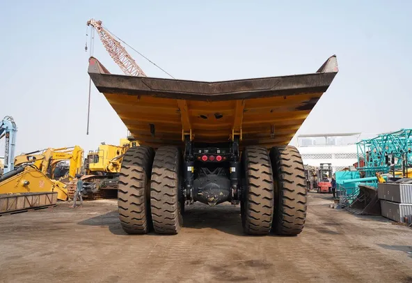 2022 Komatsu HD785-7 Rigid Dump Truck Rear View