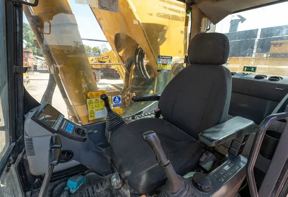 2020 Komatsu PC850-8R1 Long Boom Excavator Inside Cabin View