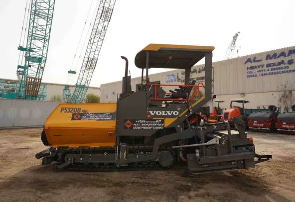 2021 Volvo P5320B ABG Track Paver Left View - AS-0052