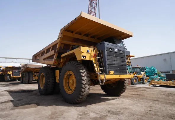 2021 Cat 777E Hauler Truck -Front-right-view