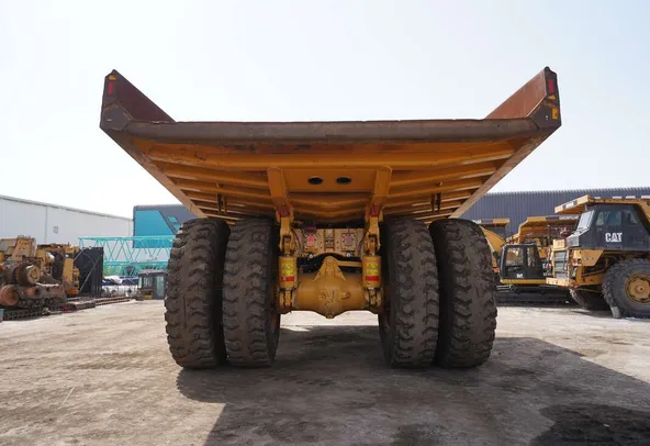 2021 Cat 777E Hauler Truck -Rear view