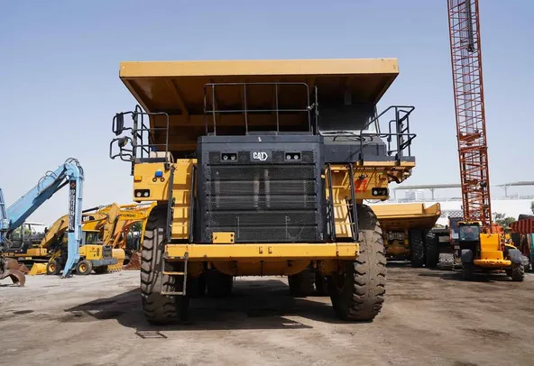 2021 Cat 777E Mining Truck-Front view