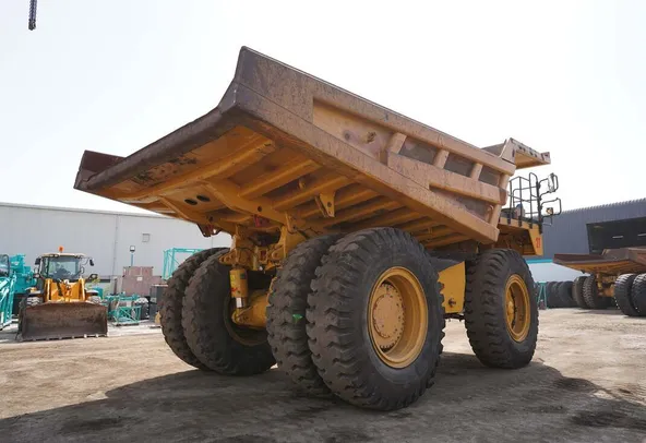 2021 Cat 777E Mining Truck-Rear right view