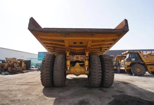 2021 Cat 777E Mining Truck-Rear view