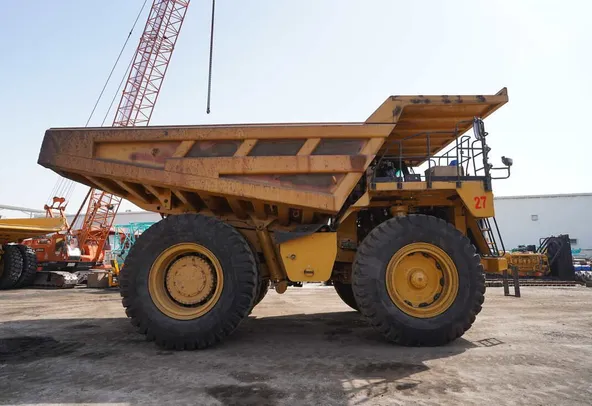 2021 Cat 777E Mining Truck-Right side view