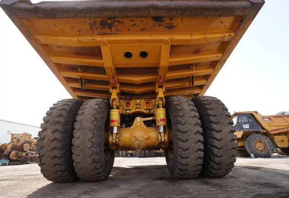 2021 Cat 777E Mining Truck-Undercarriage view