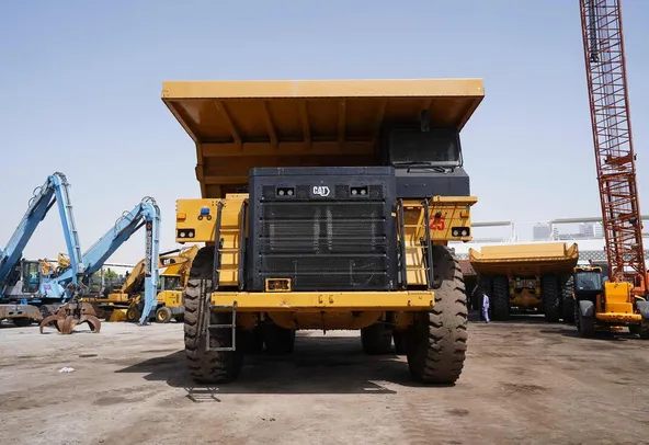 2021 Cat 777E Rigid Dumper Truck -Front view