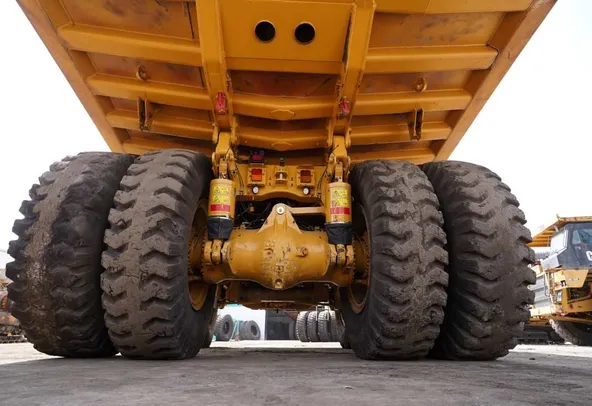 2021 Cat 777E Rigid Dumper Truck -Undercarriage view