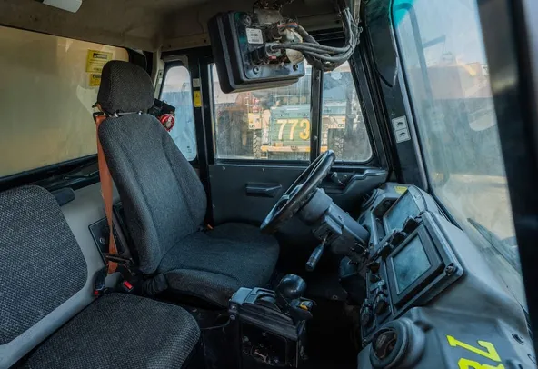 2021 Caterpillar 777E Rigid Dump Truck Inside Cabin View