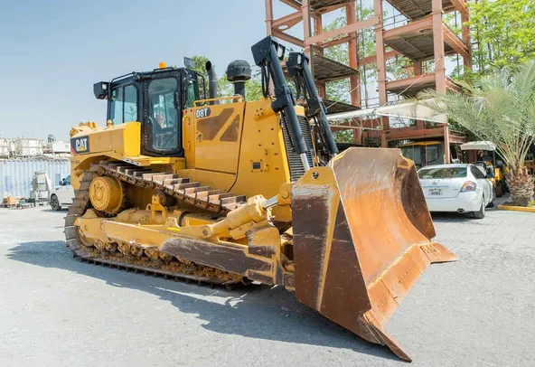 2021 Caterpillar D8T Bulldozer Front Right View