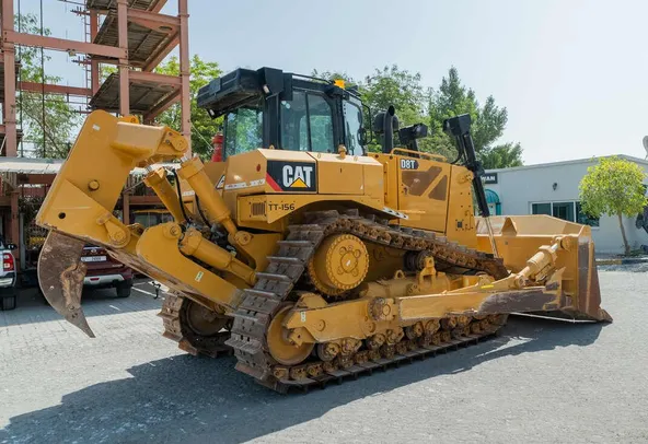 2021 Caterpillar D8T Bulldozer Rear Right View