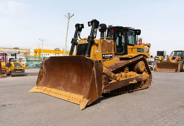 2021 Caterpillar D8T Bulldozer Front Left View