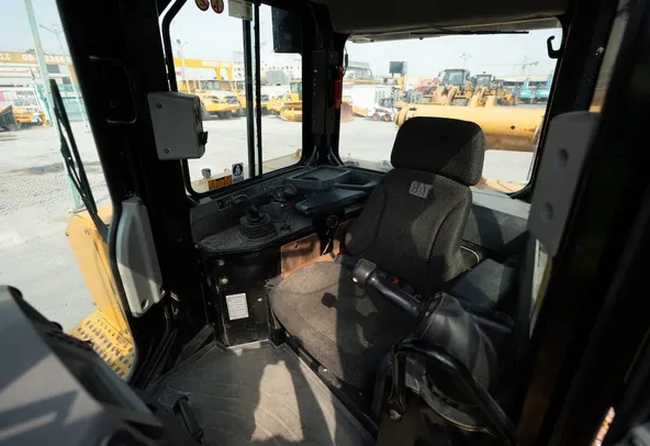 2021 Caterpillar D8T Bulldozer Inside Cabin View