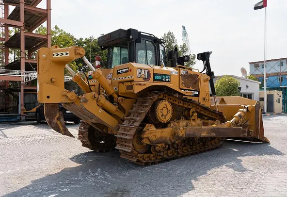2021 Caterpillar D8T Bulldozer Rear Right View