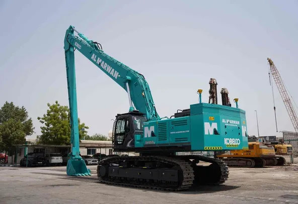 2022 Kobelco SK850LC Long Boom Excavator Rear Left View - EX-0518