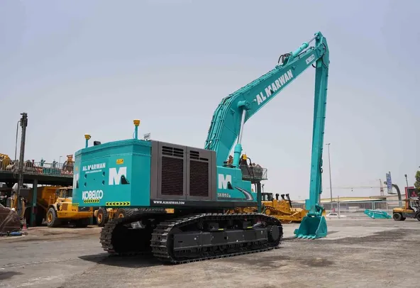 2022 Kobelco SK850LC Long Boom Excavator Rear Right View - EX-0518