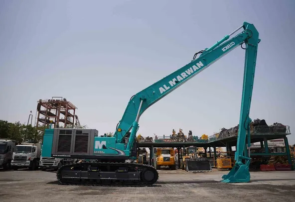 2022 Kobelco SK850LC Long Boom Excavator Right View - EX-0518
