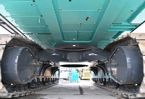 2022 Kobelco SK850LC Long Boom Excavator Undercarriage View - EX-0518