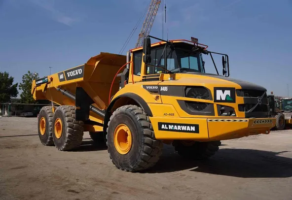 2022 Volvo A40G Articulated Dump Truck Front Right View - AD-0469