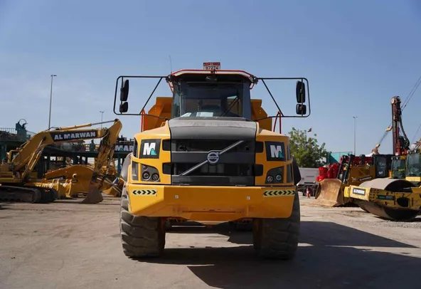 2022 Volvo A40G Articulated Dump Truck Front View - AD-0494