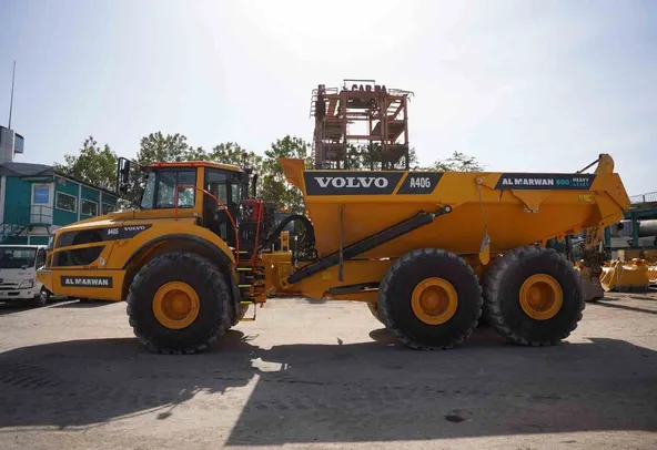 2022 Volvo A40G Articulated Dump Truck Left View - AD-0469