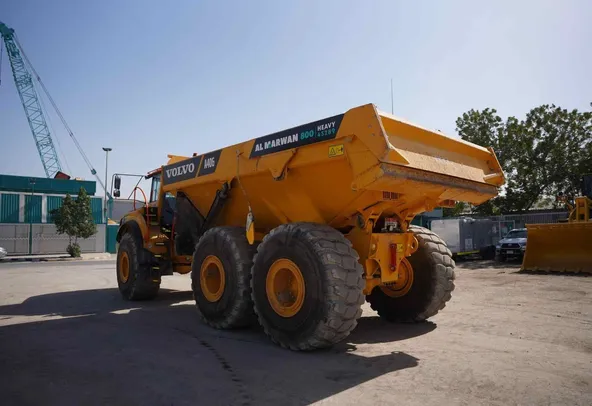 2022 Volvo A40G Articulated Dump Truck Rear Left View - AD-0494