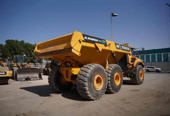 2022 Volvo A40G Articulated Dump Truck Rear Right View - AD-0494