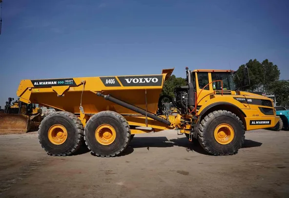 2022 Volvo A40G Articulated Dump Truck Right View - AD-0469