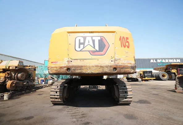 2022 Cat 395 Excavator Rear View