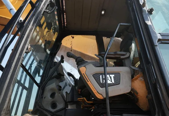 2022 Cat 395 Track Excavator Cabin View