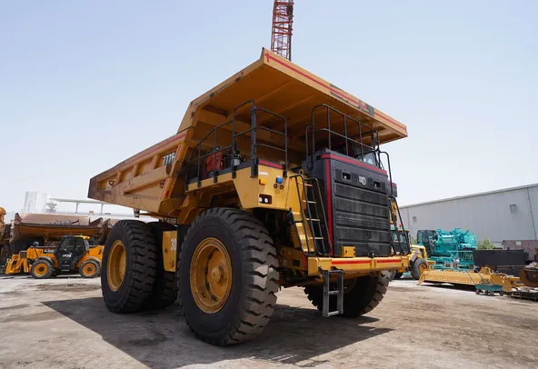 2022 Cat 777E Dumper Truck for Sale-Front-right-view