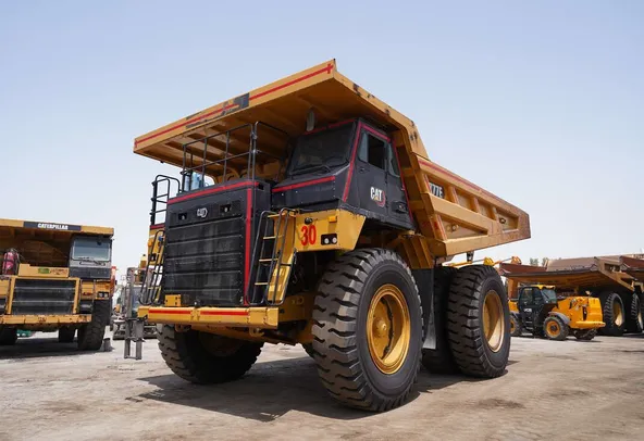 2022 Cat 777E Dumper Truck for Sale-Front left view