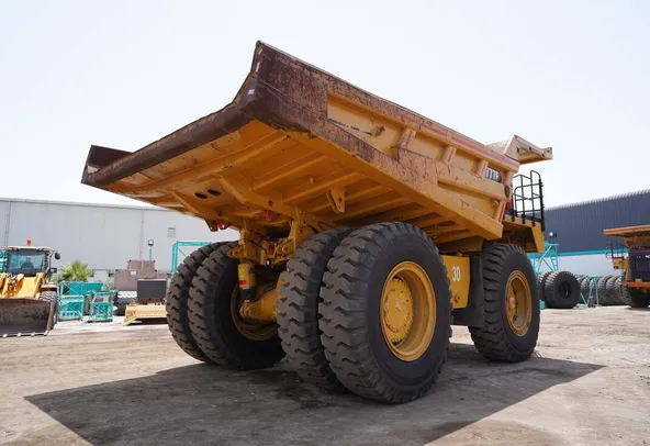 2022 Cat 777E Dumper Truck for Sale-Rear right view