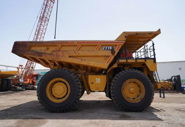 2022 Cat 777E Dumper Truck for Sale-Right side view