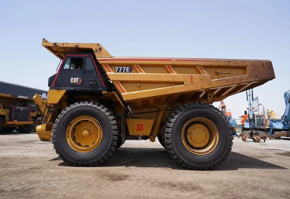2022 Cat 777E Dumper Truck for Sale -Left side view