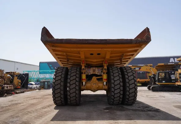2022 Cat 777E Off-road Dump Truck-Rear view