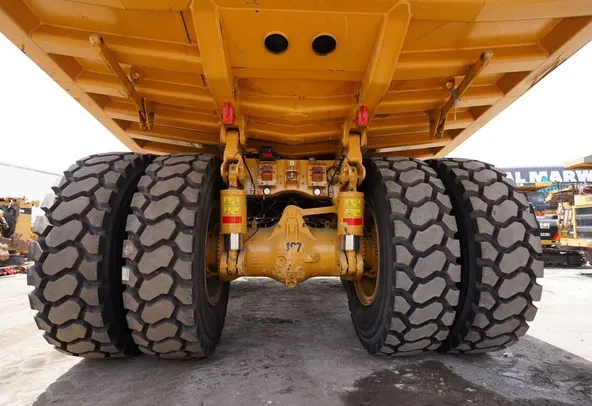 2022 Cat 777E Off-road Dump Truck-Undercarriage view