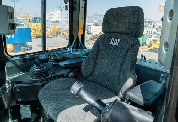 2022 Cat Bulldozer Inside Cabin View
