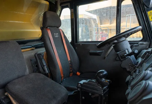 2022 Caterpillar 777 Rigid Dump Truck Inside Cabin View