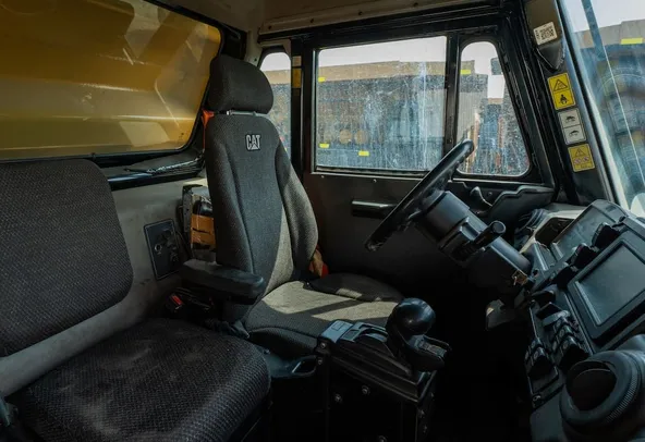 2022 Caterpillar 777E Rigid Dump Truck Inside Cabin View