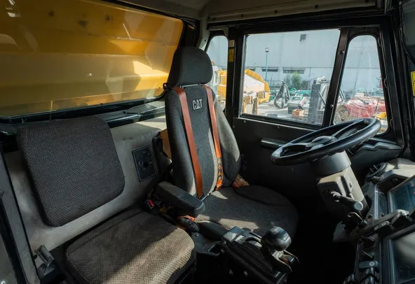 2022 Caterpillar 777E Rigid Dump Truck Inside Cabin View