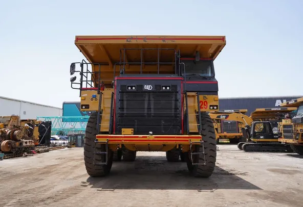 2022 Caterpillar 777E Rigid Dump Truck-Front-view